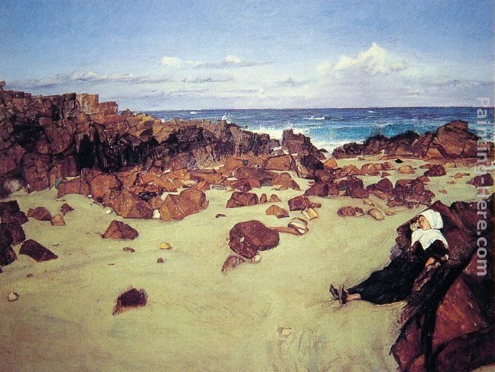 James Abbott McNeill Whistler The Coast of Brittany